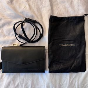 ** New ** Black Clutch Wallet with adjustable strap